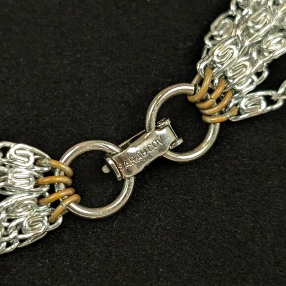 Vintage Sarah Cov 8-Strand Chain Necklace - Picture 5 of 7